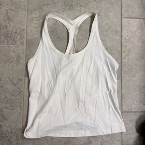 Women's White Racerback Tank Top Lululemon